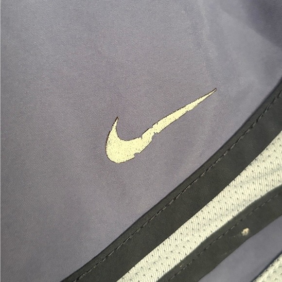 Nike Dri-Fit Women's Running Shorts Blue Gray Size Large - Picture 3 of 5